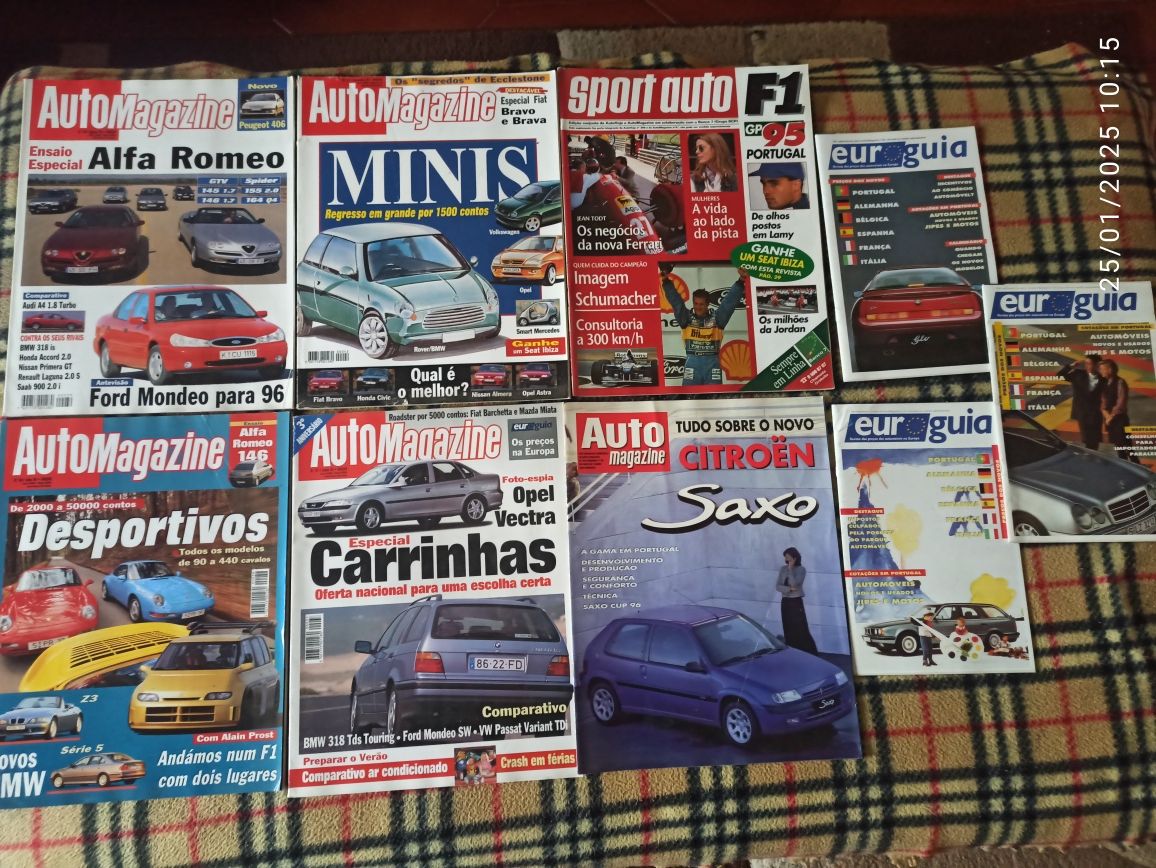 Revistas antigas Automagazine