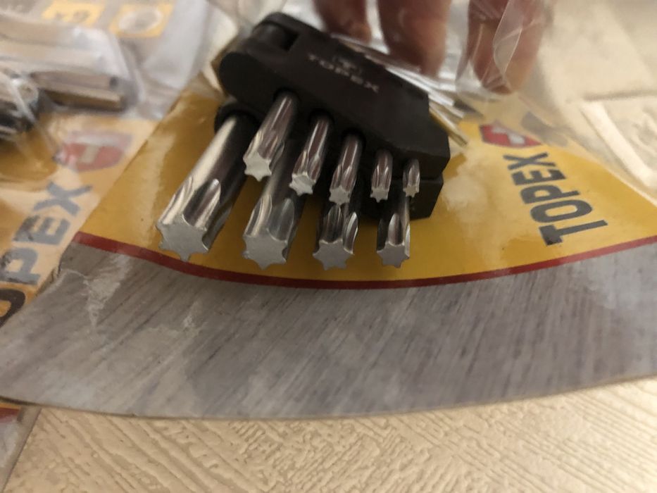 Набор шестигранных ключей,тorx