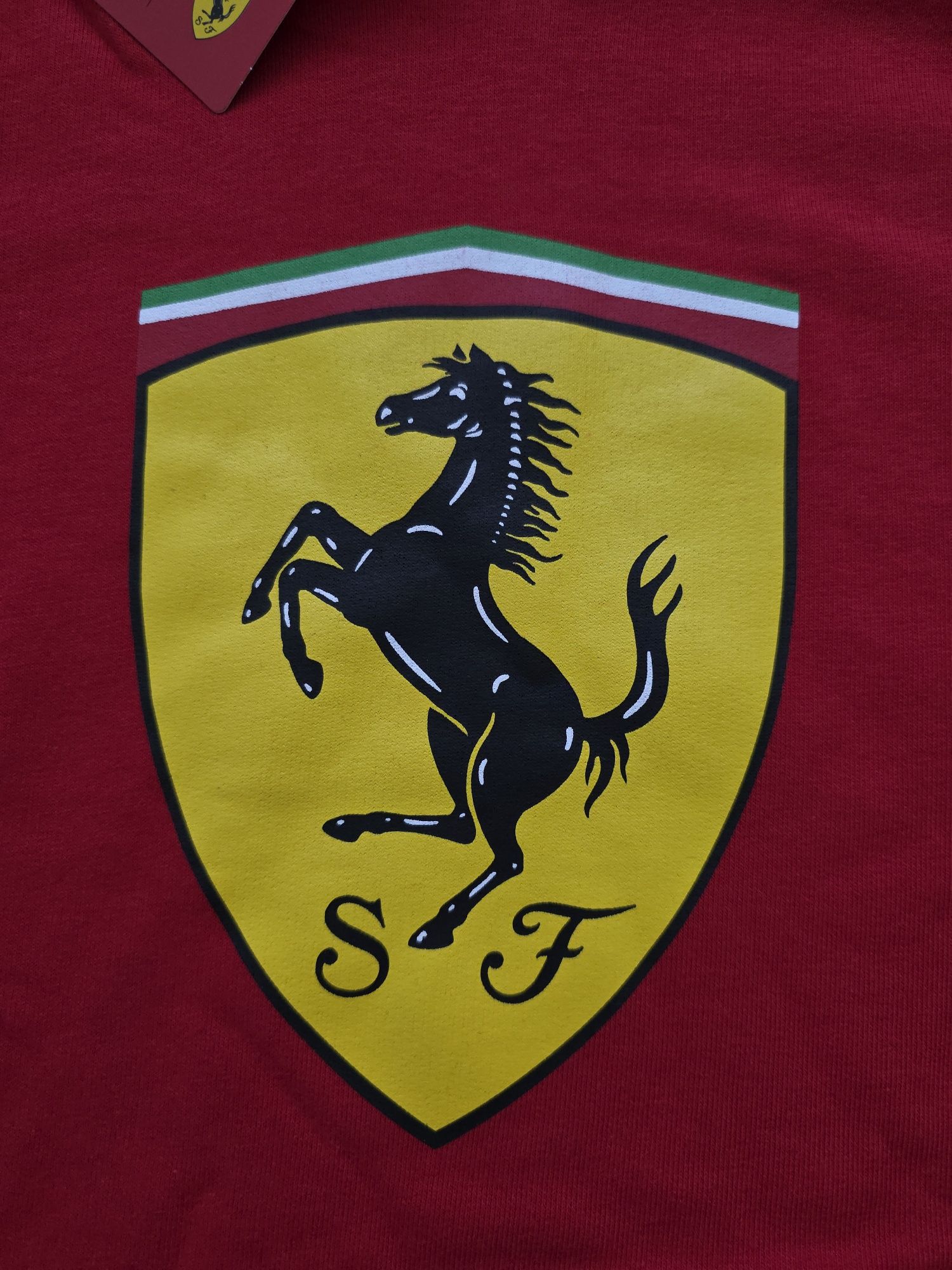 Scuderia Ferrari 2025, bluzka large shield, XL, Leclerc, Hamilton, F1,