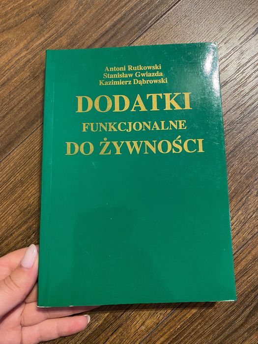 Dodatki funkcjonalne do żywności książka