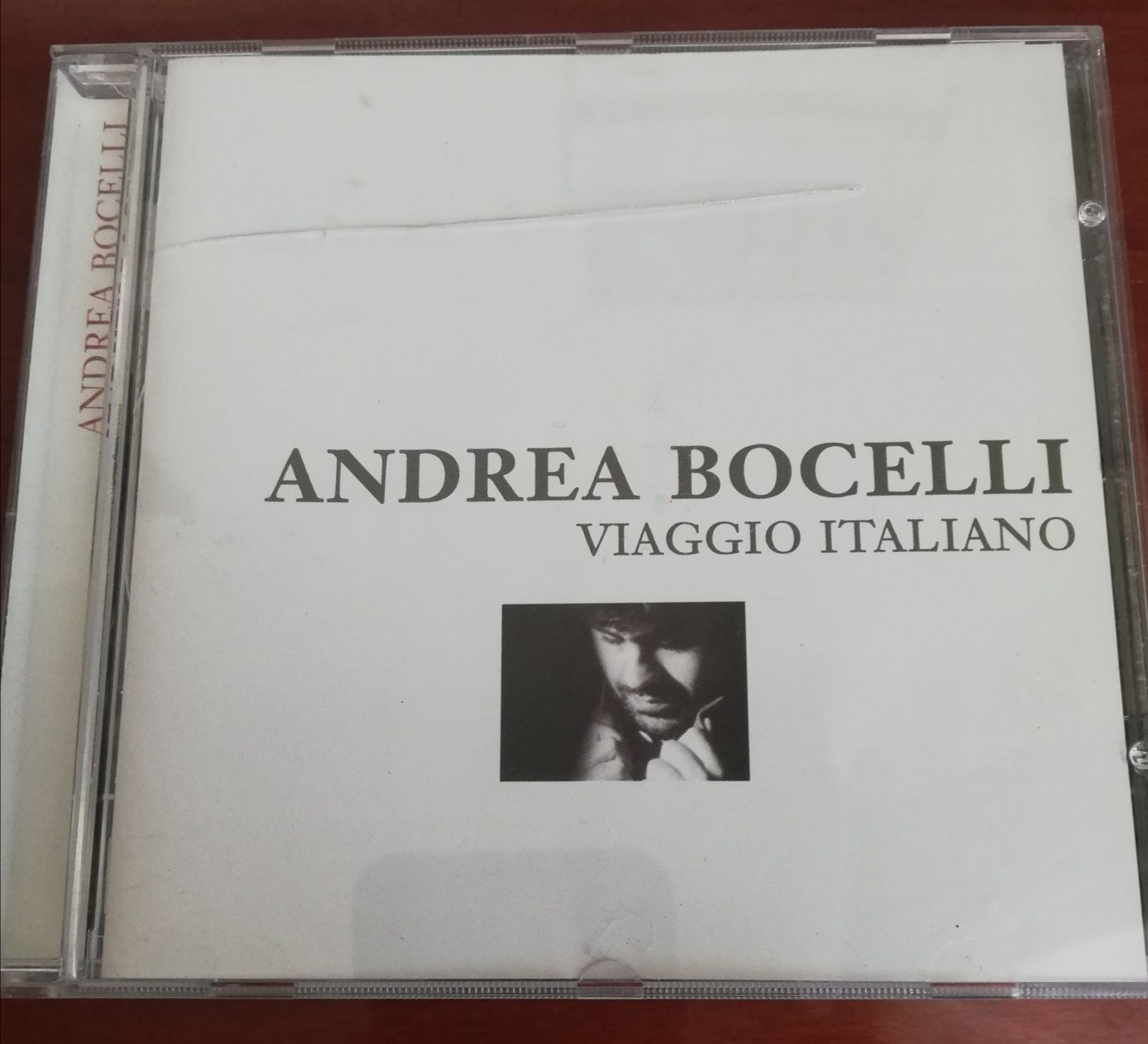 Andrea Bocelli dwie płyty CD "Sacred Arias", "Viaggio Italiano"