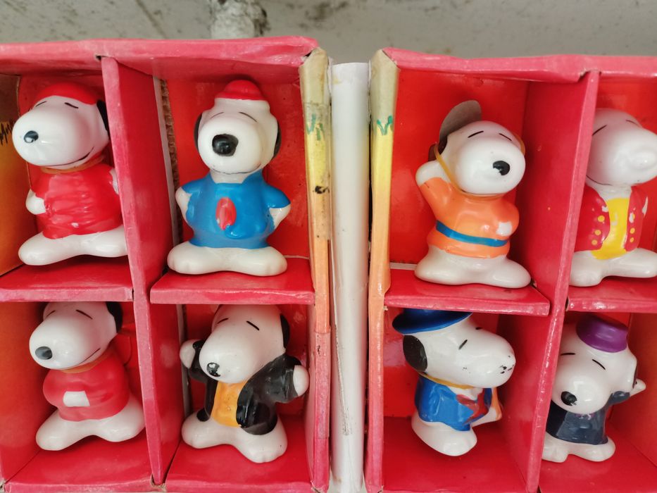 Figurki Snoopy 8 szt.