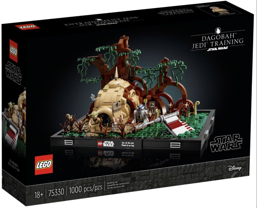 LEGO 75330 Star Wars - Diorama: Szkolenie Jedi na Dagobah
