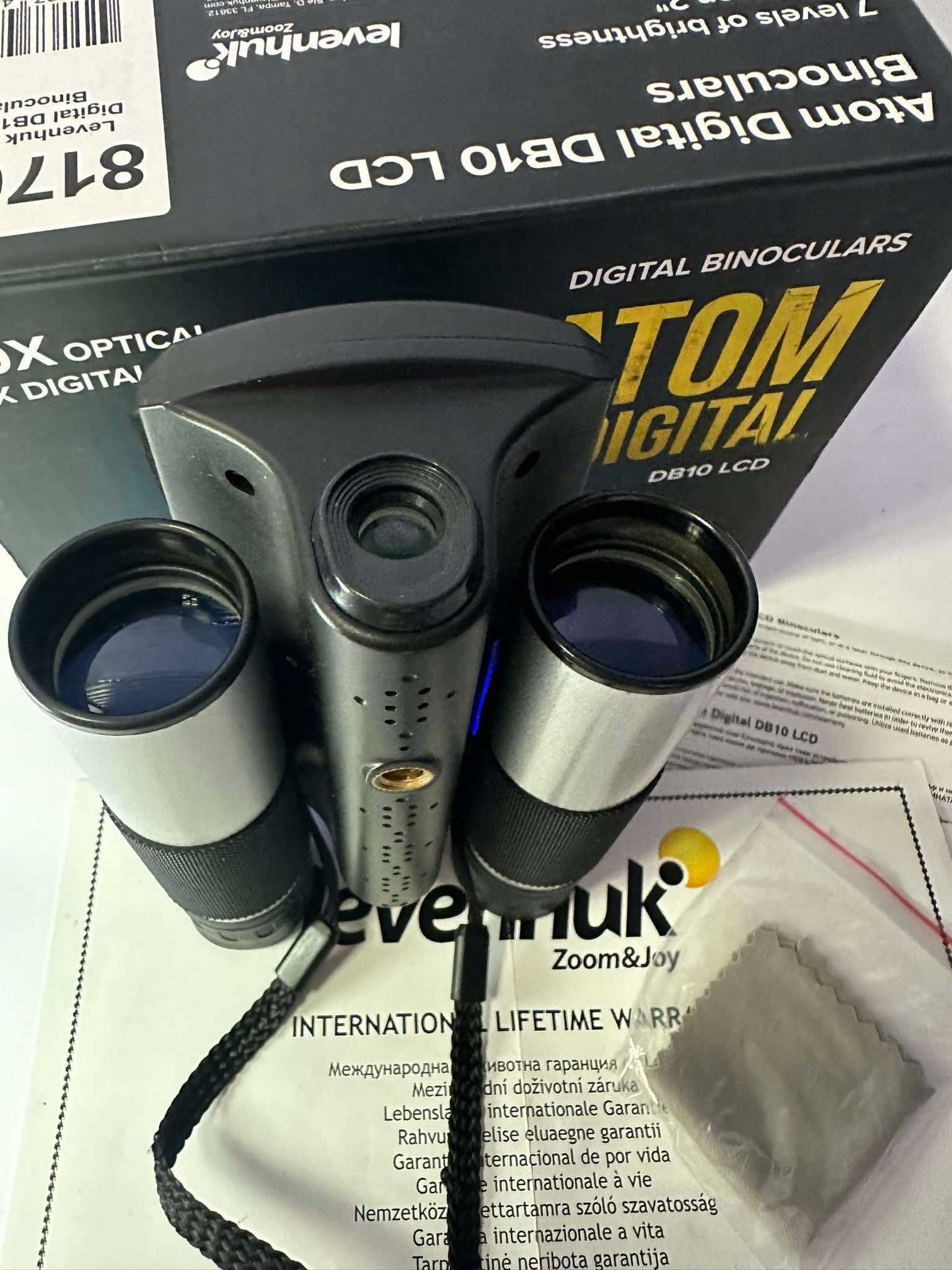 Lornetka Levenhuk Atom Digital DB10 LCD (1991/24) TYL