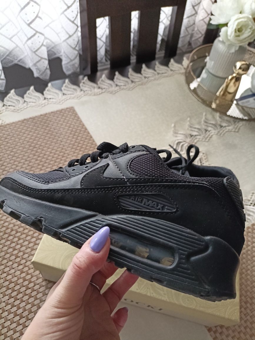 Nike Air Max 90 damskie czarne rozmiar 38