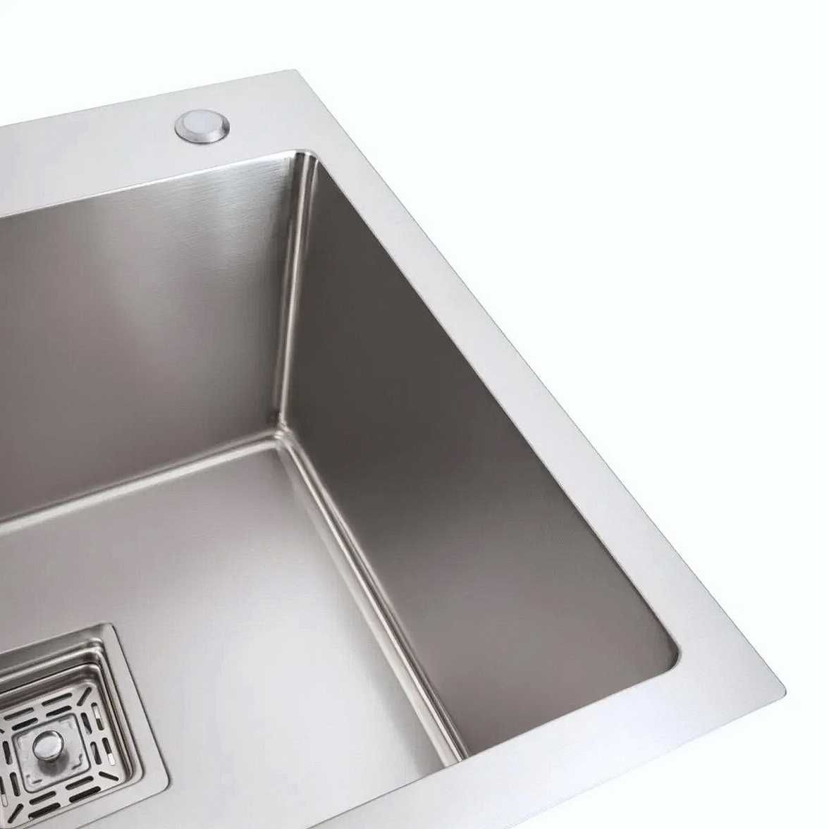 Мойка для кухни Platinum, нержавеющей стали, 78*43/23 см.