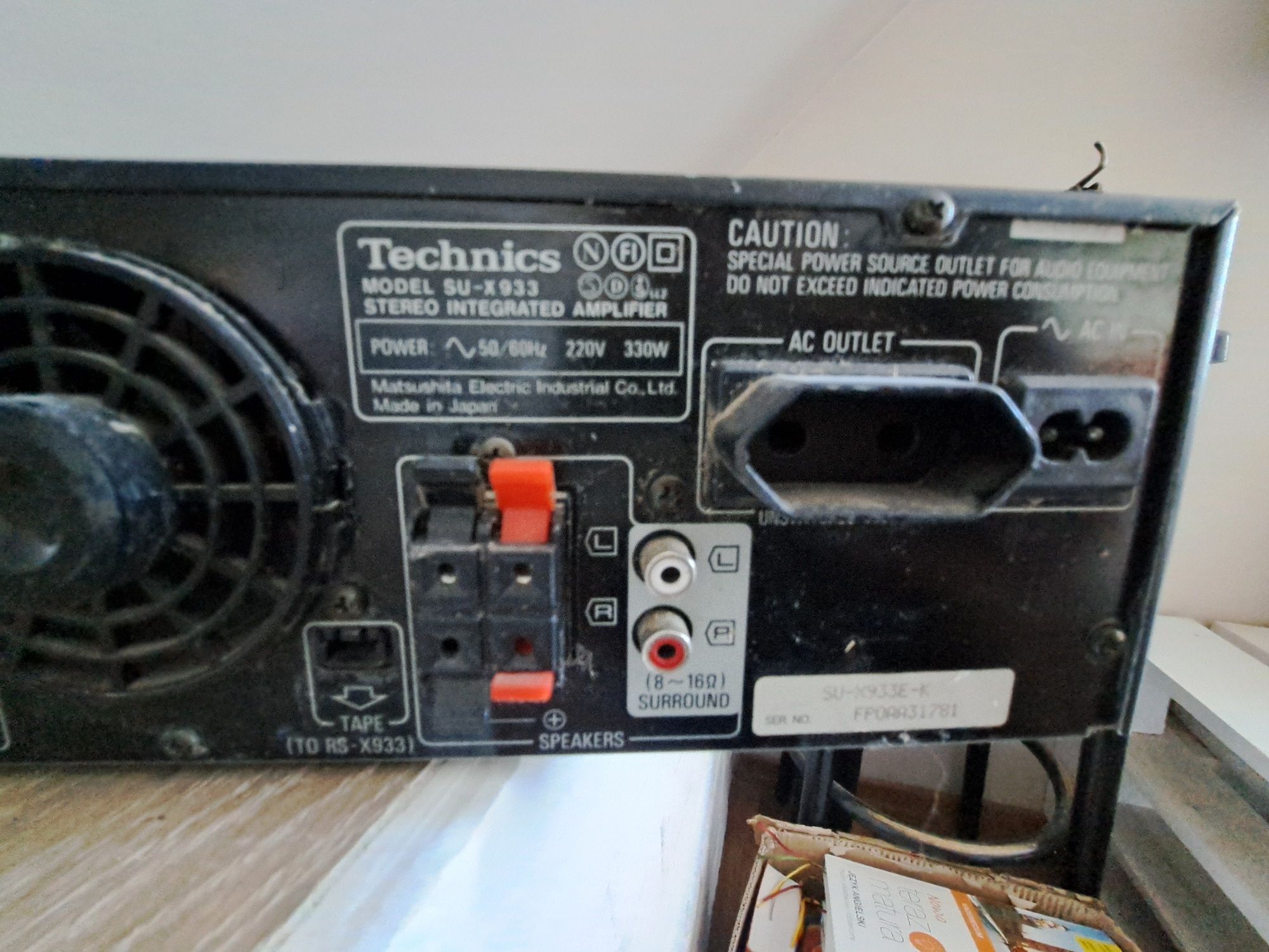 Wzmacniacz Technics SU-X933