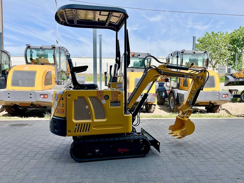Minikoparka LEASING Nowa minikoparka + osprzęt Günter GG800 Minikop