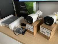 Zestaw do monitoringu Rejestrator i 4x kamera IP 2Mpx Tiandy POE