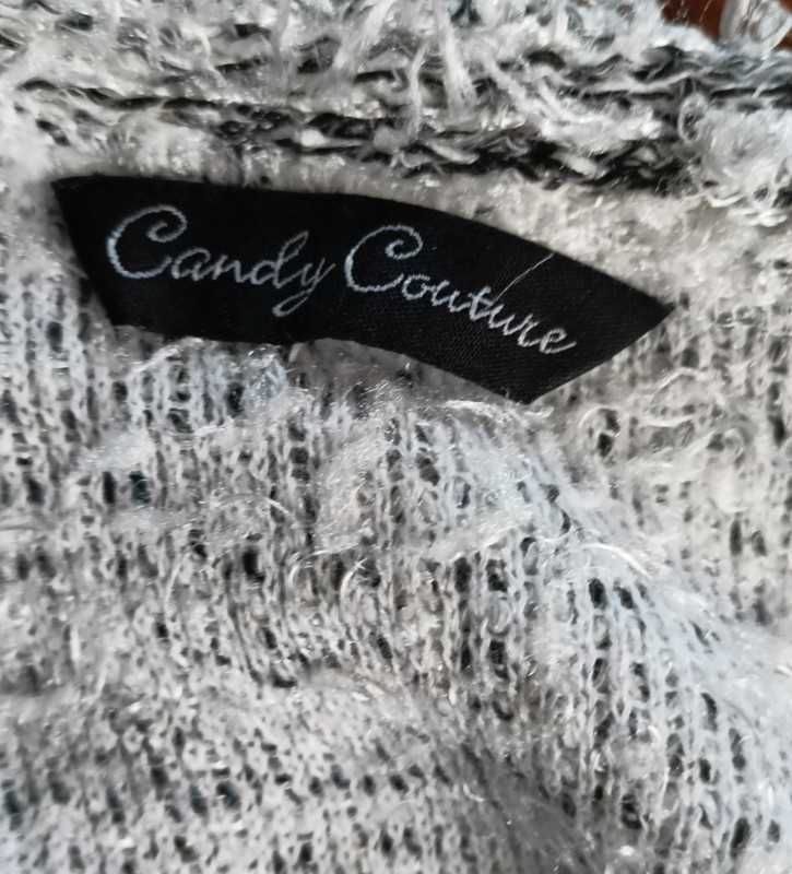Sweterek włochaty Candy Couture 36 S