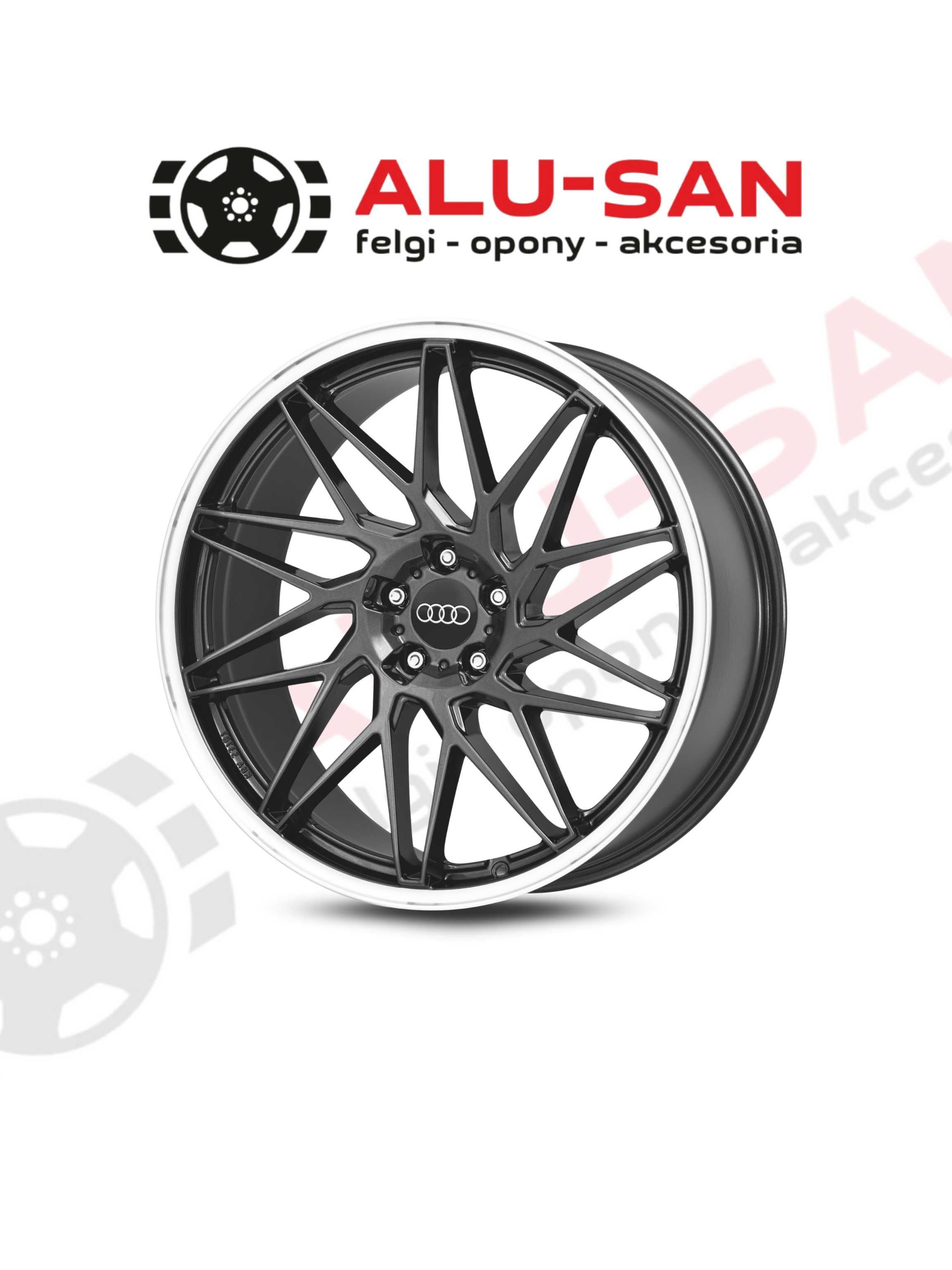 NOWE ALUFELGI 19" AUDI A5 S5 RS5 B8 F2 - 66.6 5x112 Grafit Poler