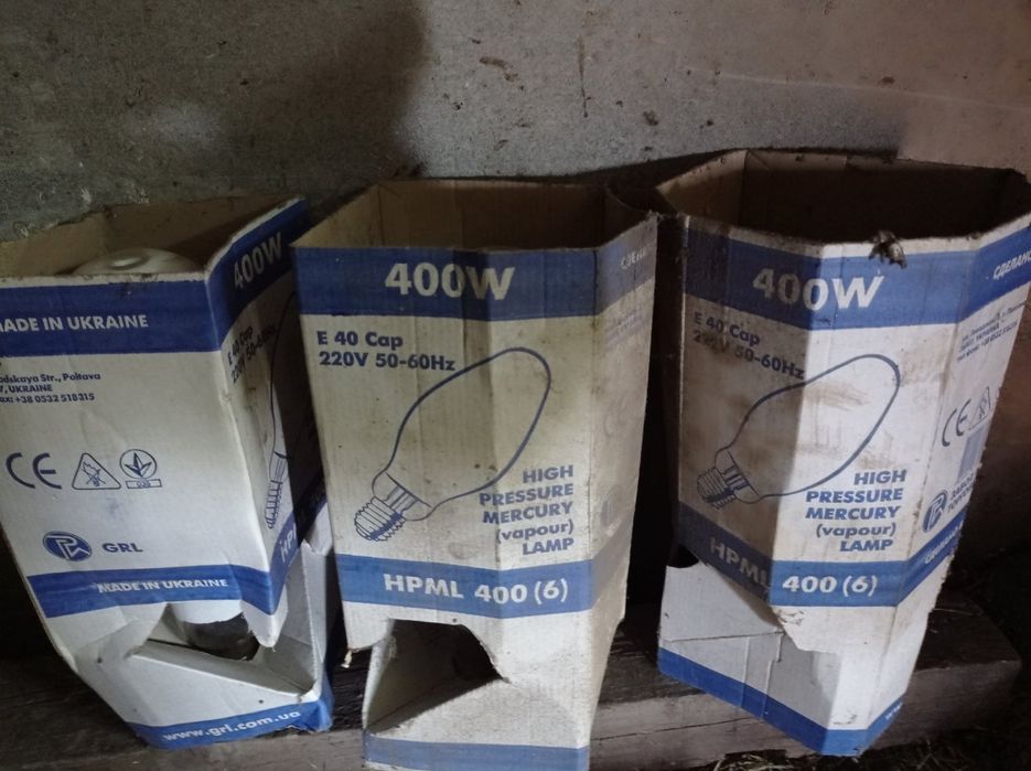 Дросель днат 400W + 3 ЛАМПИ ПОДАРУНОК