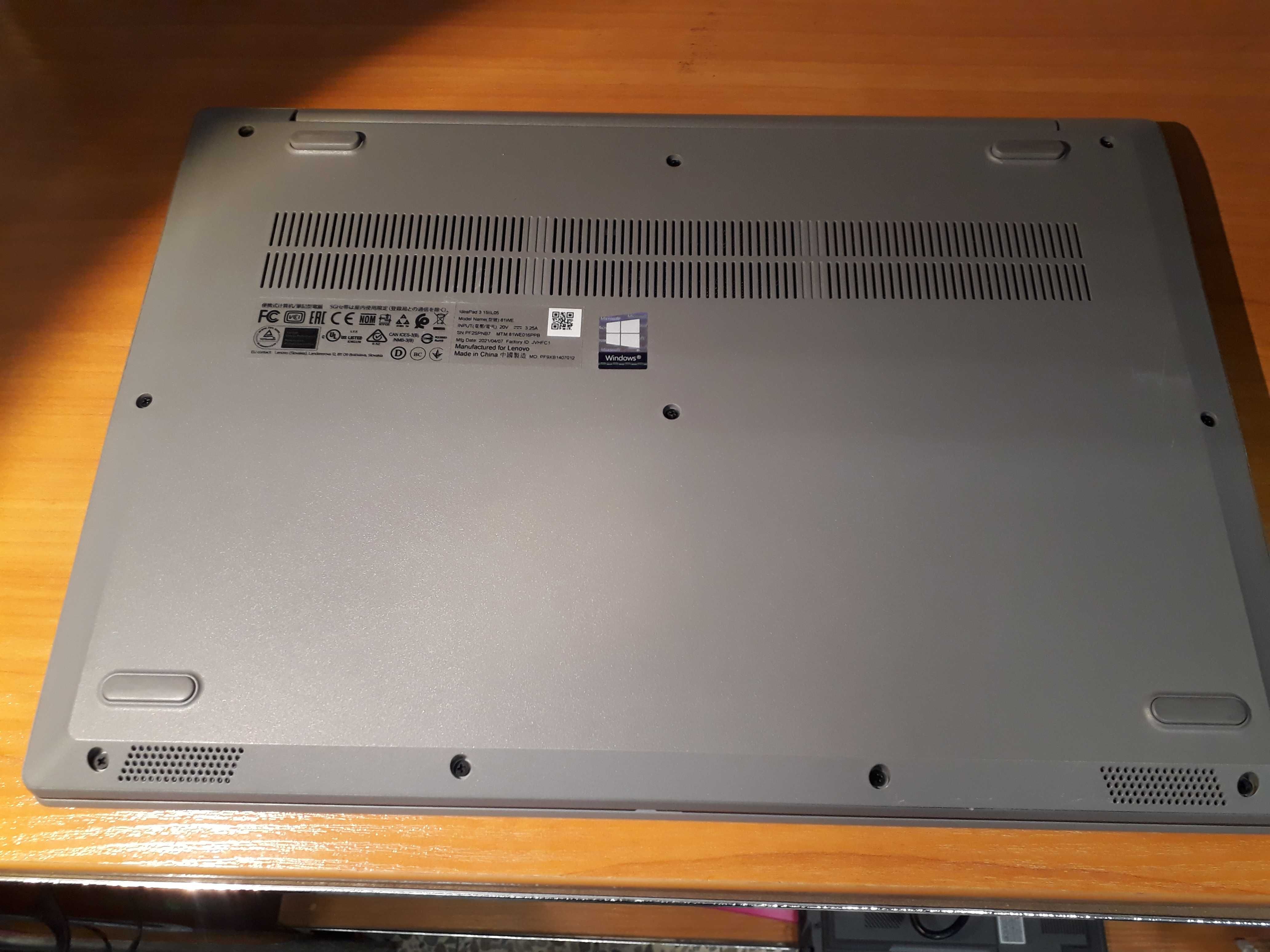 Laptop Lenovo Ideapad 3 15IIL05