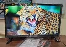 Телевизор SlimTV+T2 24 дюйма 12/220V FULL HD/USB/HDMI LED телевізор