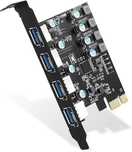 Karta PCIe USB 3.0/3.2 Gen1 Kompatybilna Z Windows XP i MAC