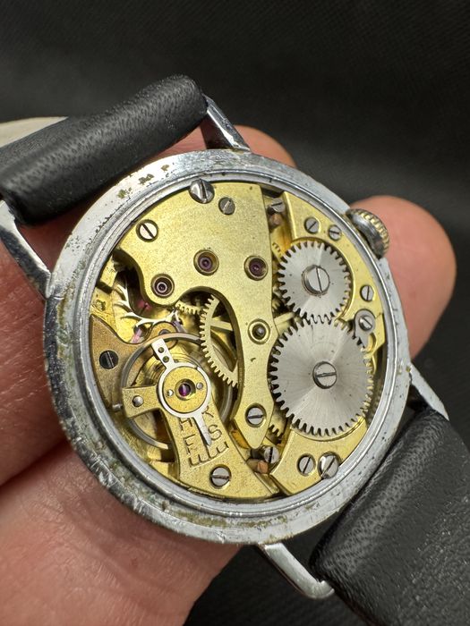 Zabytkowy zegarek lata 40 Bimag