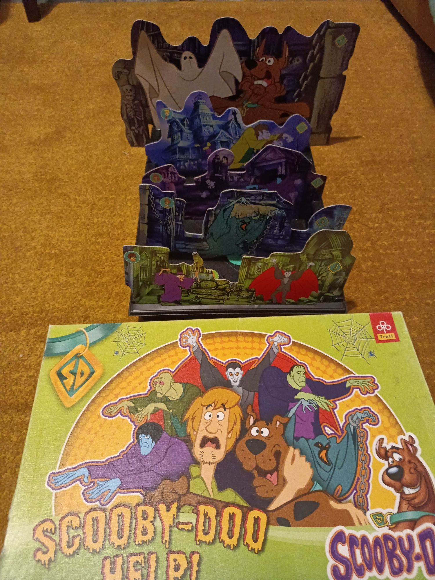 Scooby doo help gra planszowa Trefl