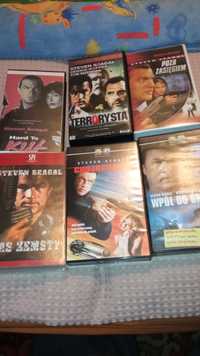 VHS Steven Seagal 6 filmów.