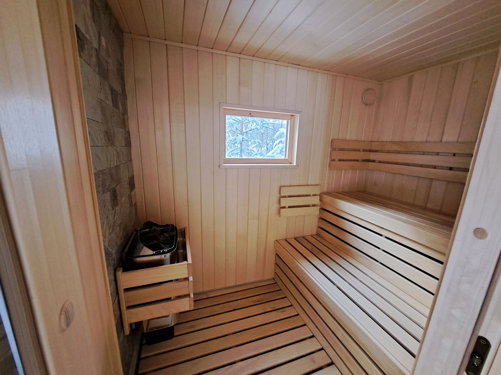 Luksusowy Domek drewniany w górach z kominkiem SAUNA BALIA