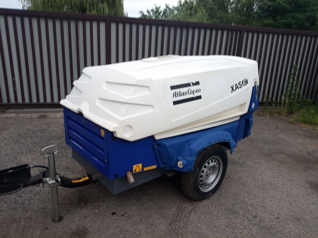 Kompresor sprężarka Atlas Copco XAS67KD 2015 rok rejestracja PL