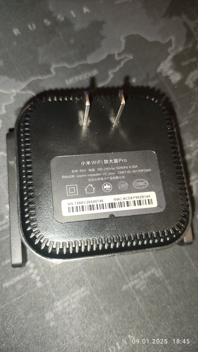 Ретранслятор Xiaomi Mi WiFi Range Extender Pro (DVB4352GL) WiFi4