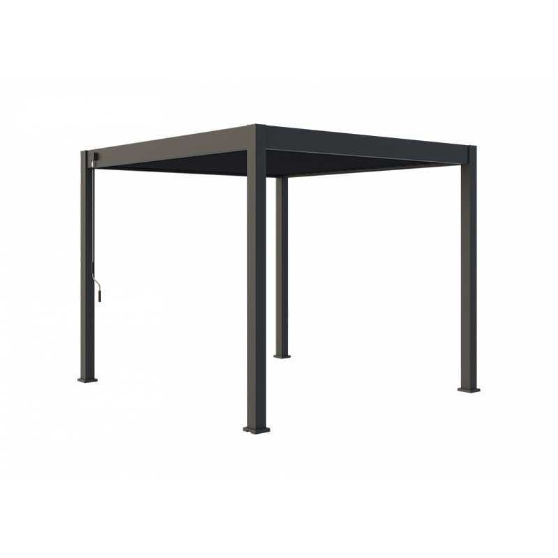 Pergola tarasowa antracytowa wolnostojąca - różne rozmiary