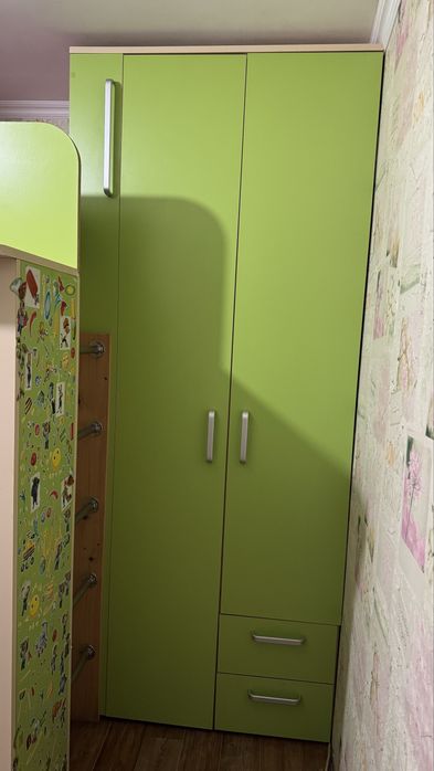 Детская мебель , двухуровневая