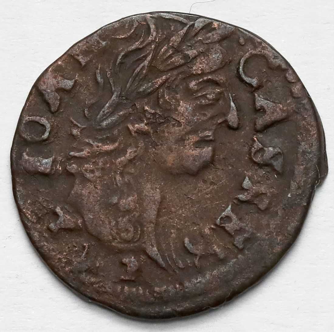 Moneta Boratynka 1665 rok.