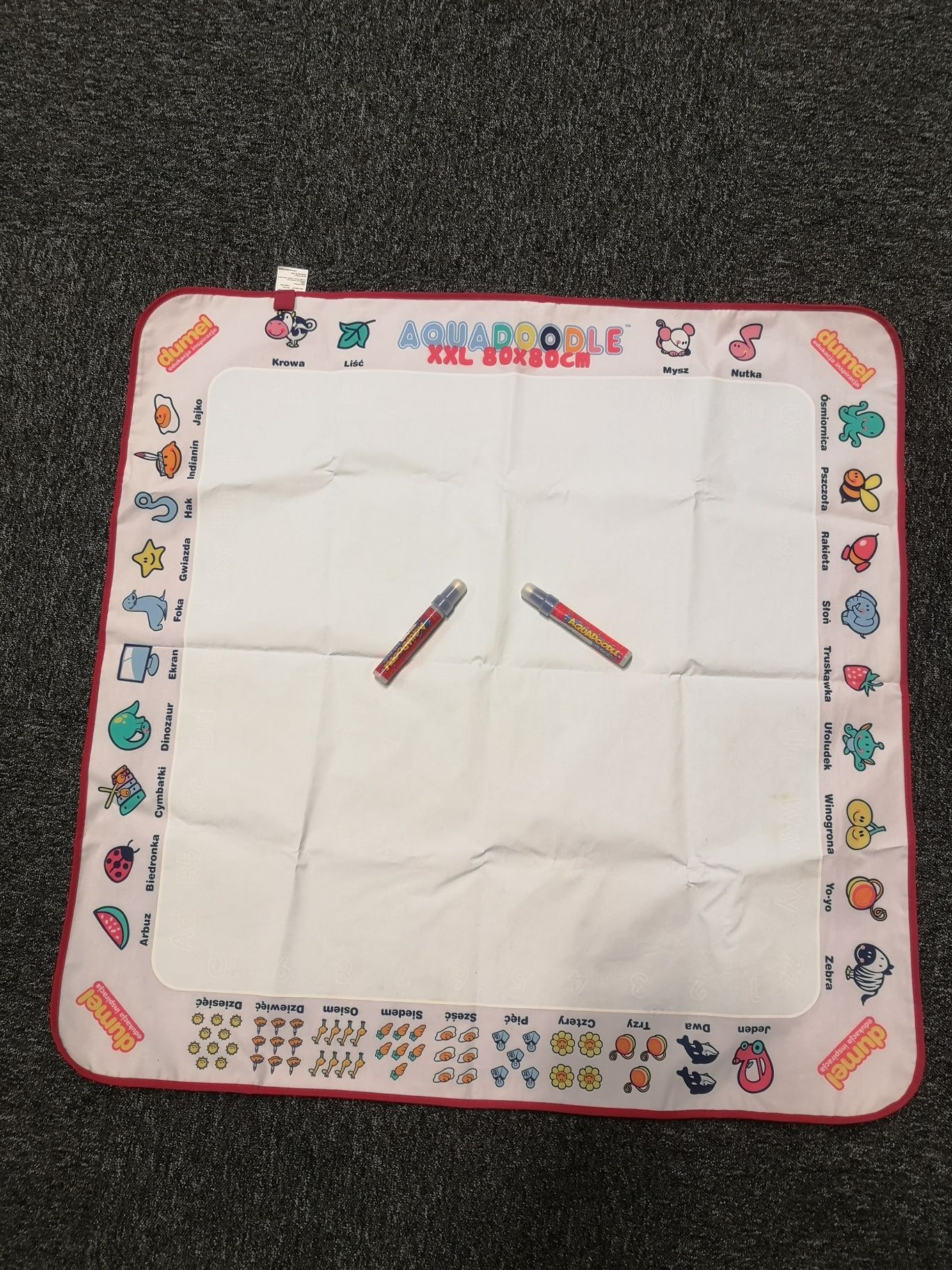Dumel  mata do malowania woda  aquadoodle 80x80 xxl smyk