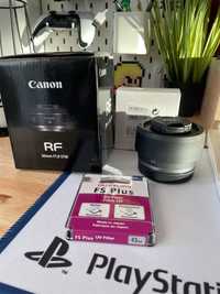 Obiektyw Canon 50mm RF 1.8 + UV Marumi +osłona oryginalna gwarancja