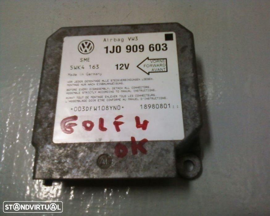 centralina airbags golf 4