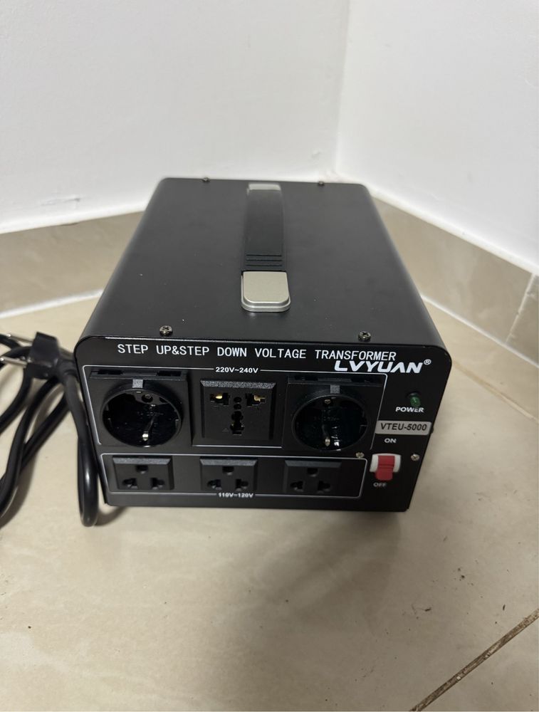 Nowe! Transformator 3000W 220v=110v KOD 321