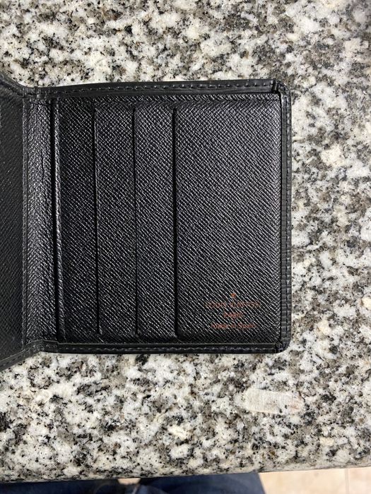 Carteira Louis Vuitton Black Epi Leather original