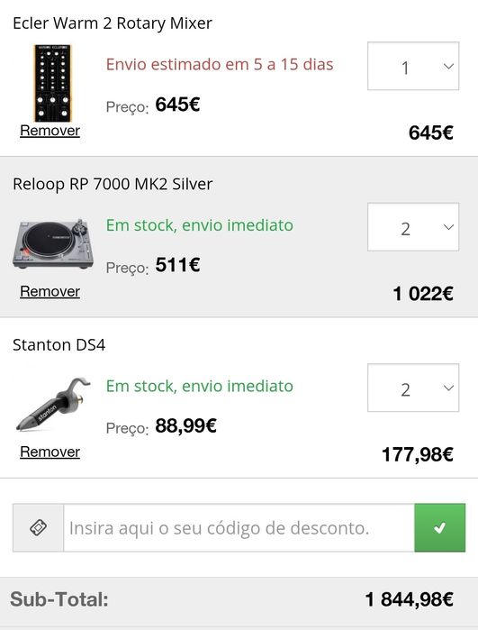 Cabine dj analógica como nova