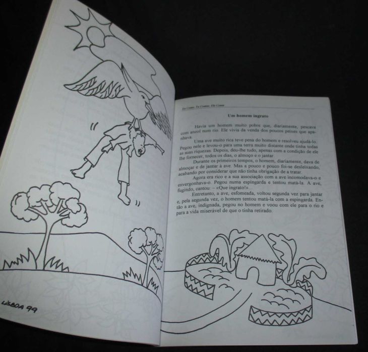 Livro Eu Conto Tu Contas Ele Conta Estórias Africanas