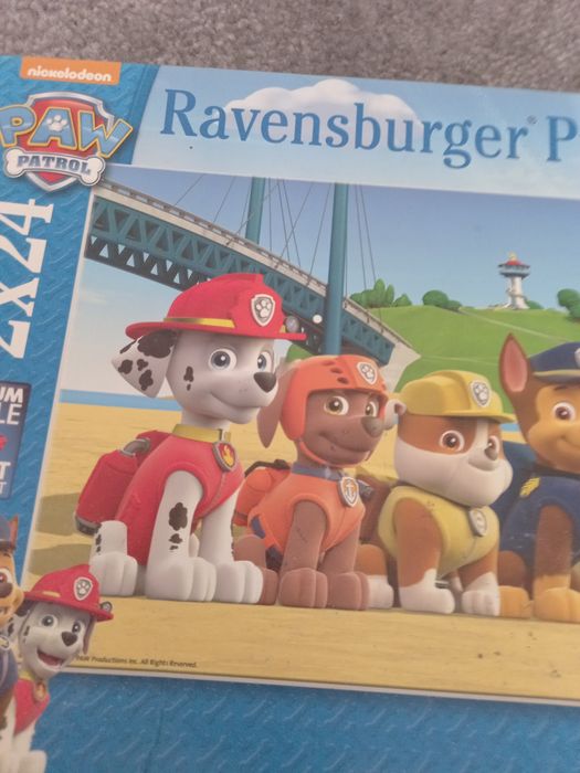 Puzzle duplo Patrulha Pata