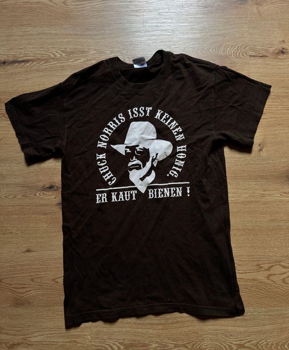 Męska koszulka z nadrukiem Chuck Norris – rozmiar S