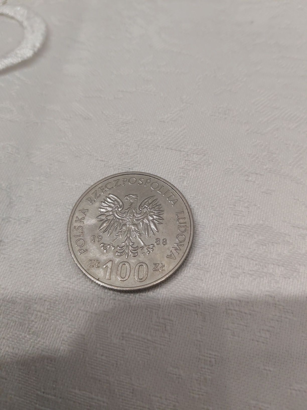 Moneta 100 zł z 1988