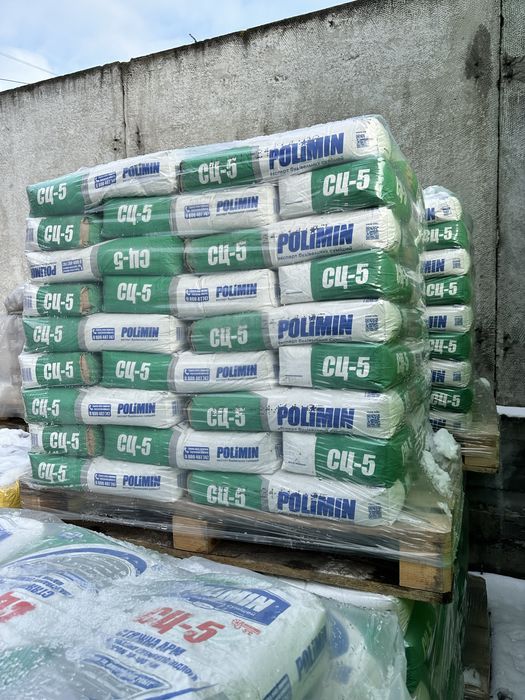 Цементна стяжка Polimin (Полімін) СЦ-5 НИЗЬКА ЦІНА!