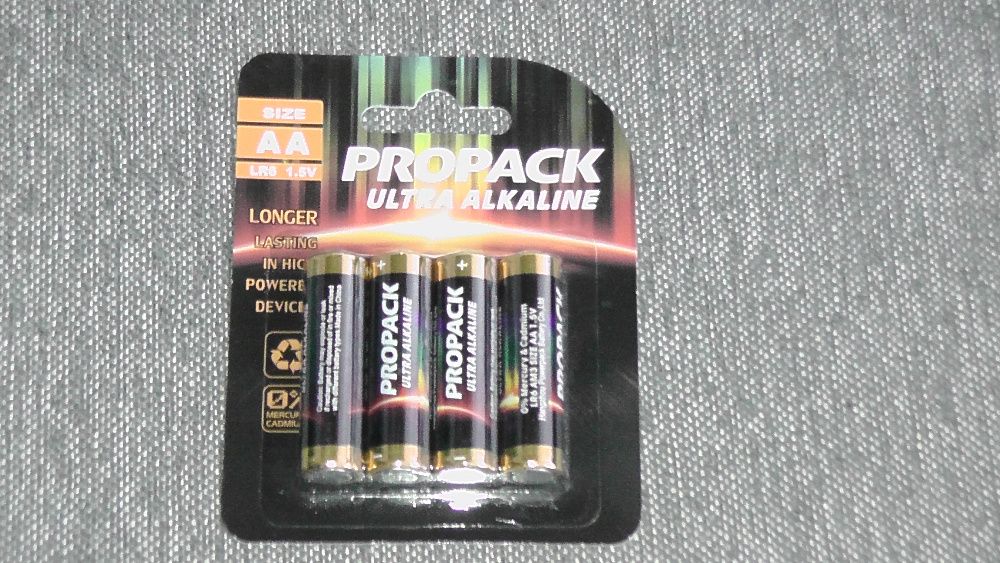 Baterie alkaiczne 40szt. - PROPACK Energii pod dostatkiem !!!