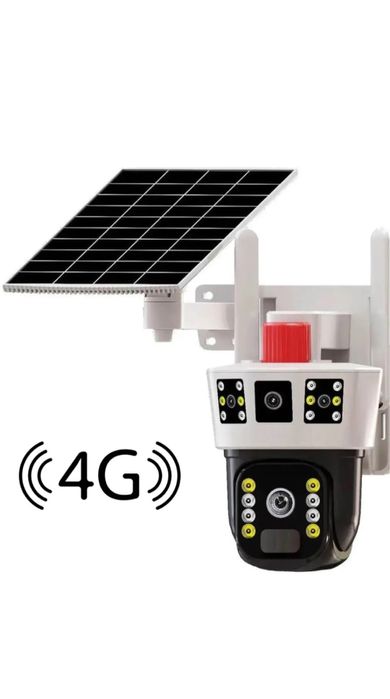 Камера відеонагляду 4G ТР33 V380 автономна, з сонячною панеллю