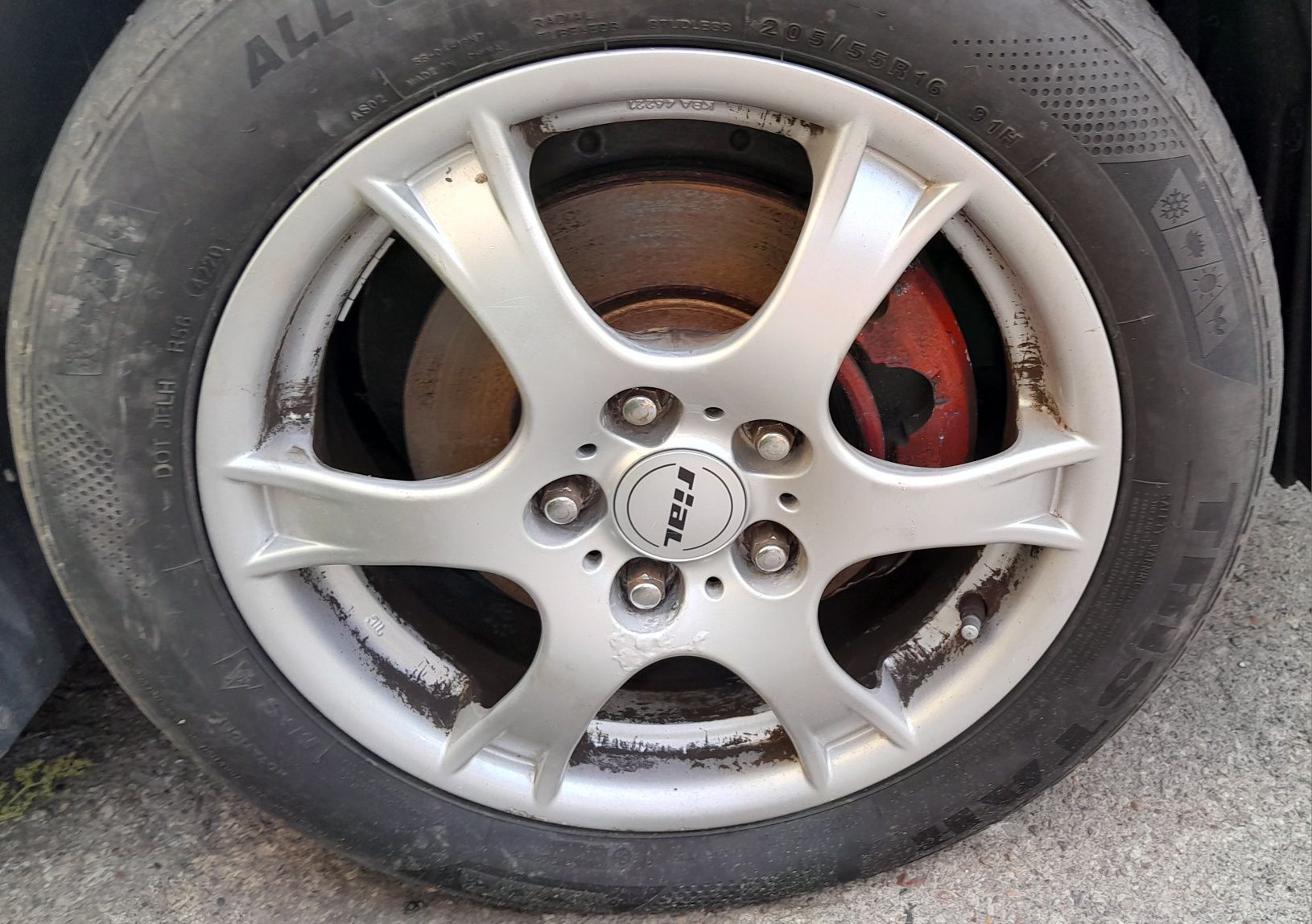 Felgi Aluminiowe RIAL 16 cali Alufelgi 5x114,3 Honda Toyota Mazda Kia