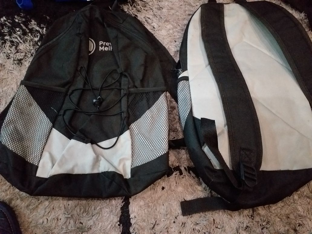 3 mochilas novas multiusos e 3 agendas não pautados   unicexo