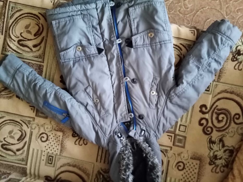 Куртка демісезонна сіра