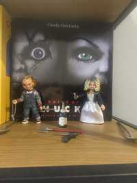 Chucky i Tiffany figurki NECA Bride Of Chucky bootleg