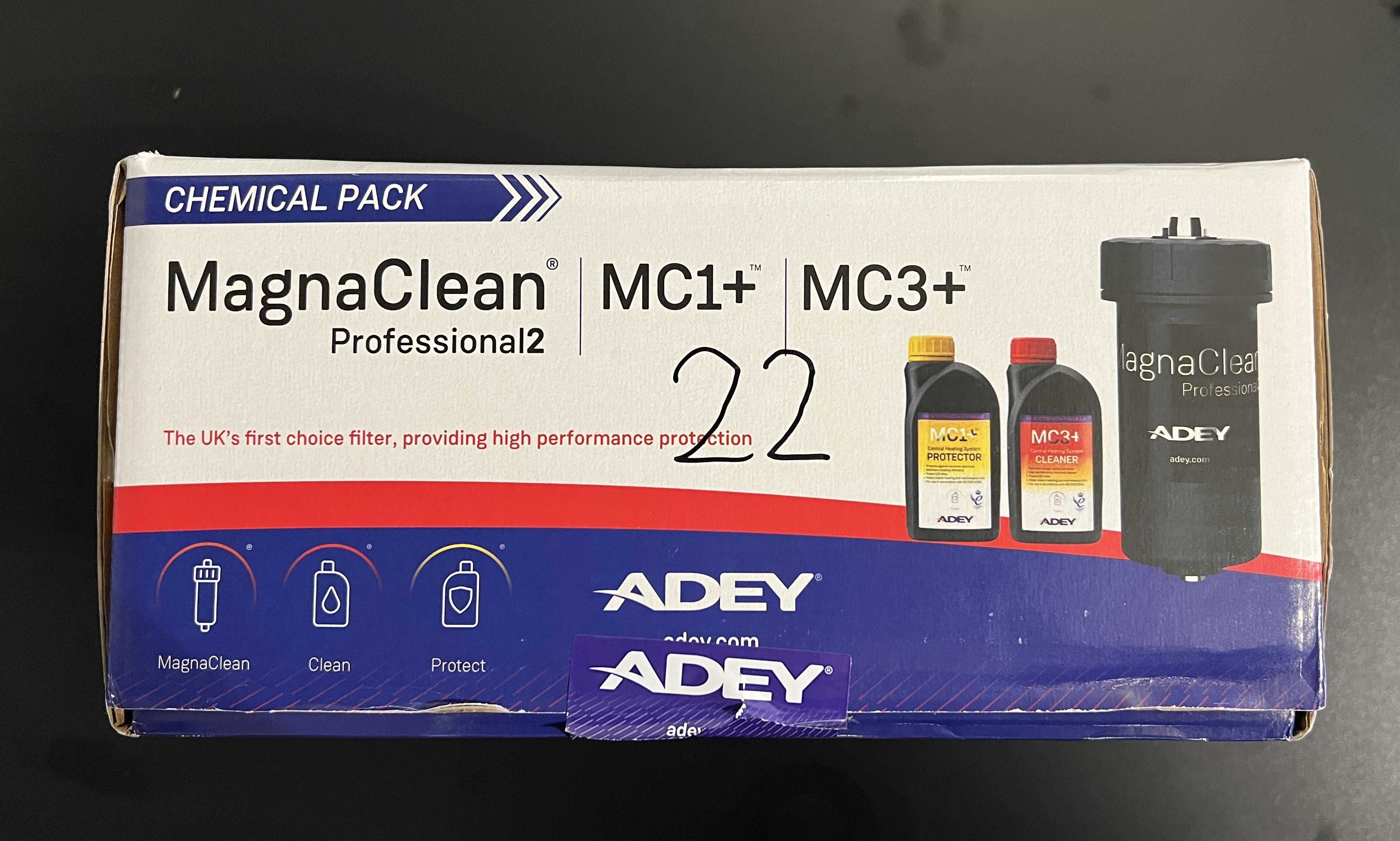 Filtr magnetyczny ADEY MagnaClean Professional2 MC1+ MC3+ 22 mm