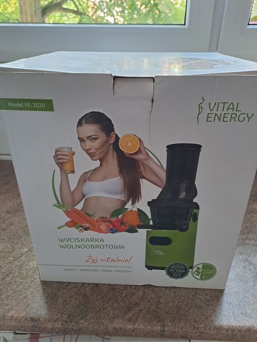 Wyciskarka wolnoobrotowa Vital Energy  Nowa Cena!