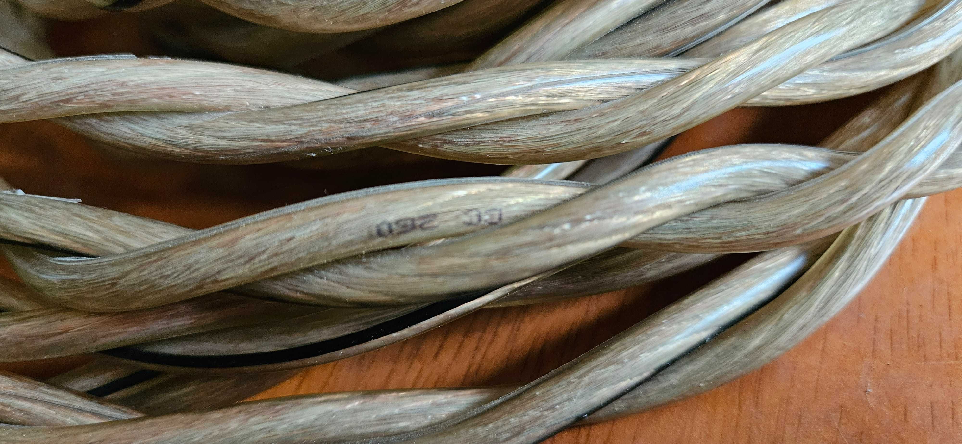 Kabel głośnikowy do kolumn 2 x 4 mm (2szt x 5,2)