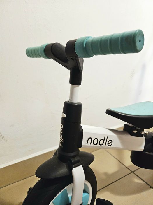 Rower 5w1 Nadle – rowerek biegowy, trójkołowy, z pedałami, rączką