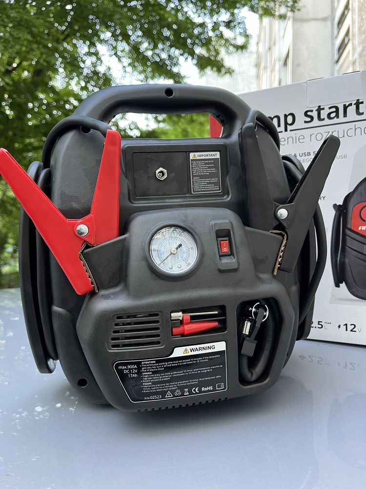 Jump starter Бустер 4в1